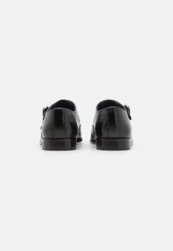 Pier One Leather - Smart Slip-Ons - Black -Pier One Vogue a0db041abcaa4fa1805ed22df5acdaef