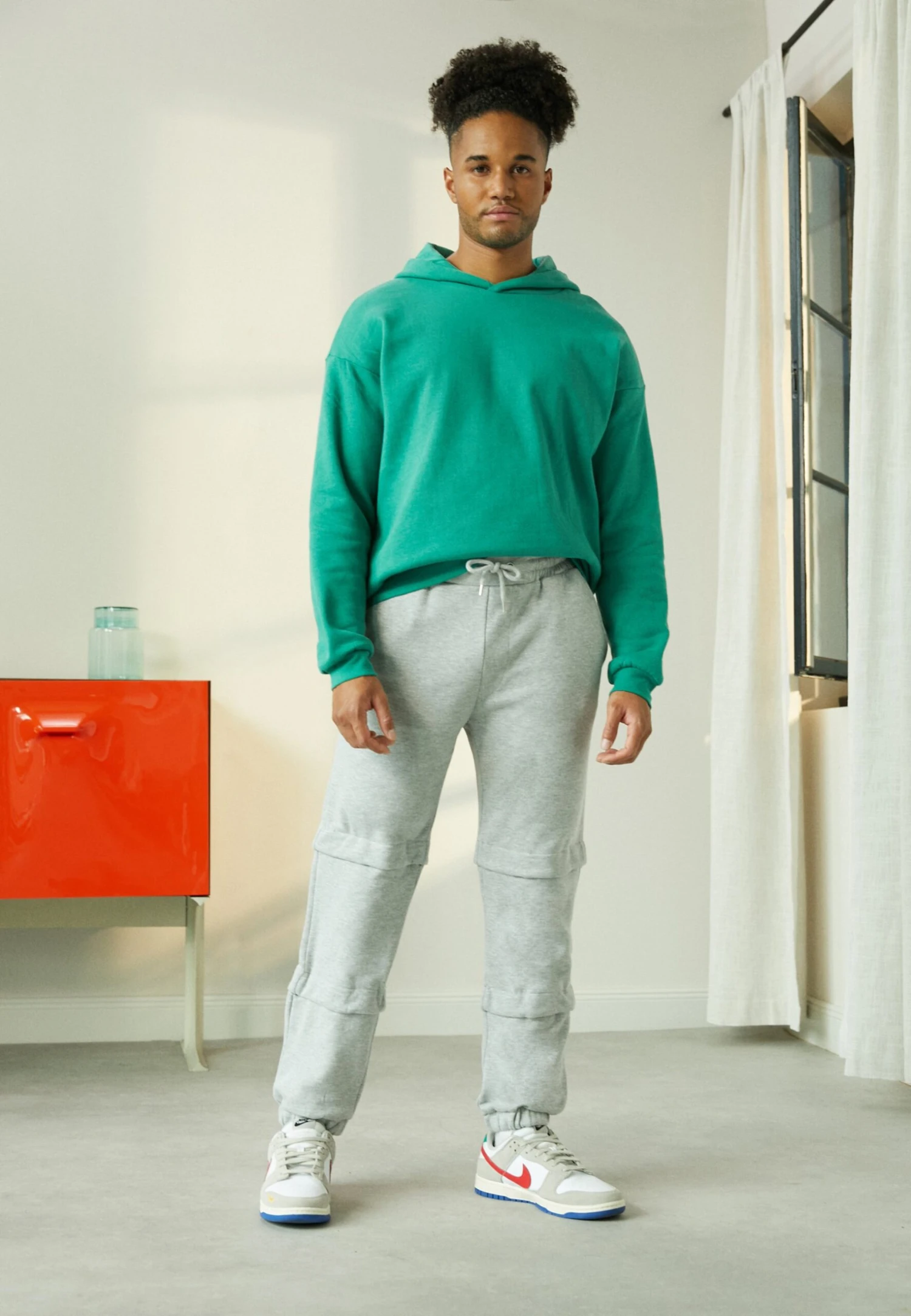 Pier One Tracksuit Bottoms - Mottled Light Grey 4 Pier One Tracksuit Bottoms - Mottled Light Grey - Image 2