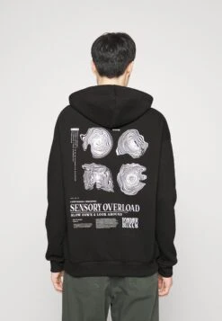 Pier One Wood Hoodie - Hoodie - Black -Pier One Vogue a45506dc600346f3a3e78f9952b0fe73