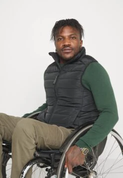 Pier One Waistcoat - Black -Pier One Vogue a6287727bfd1418cabf8305da2875468