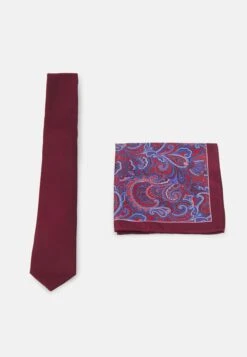 Pier One Set - Tie - Bordeaux