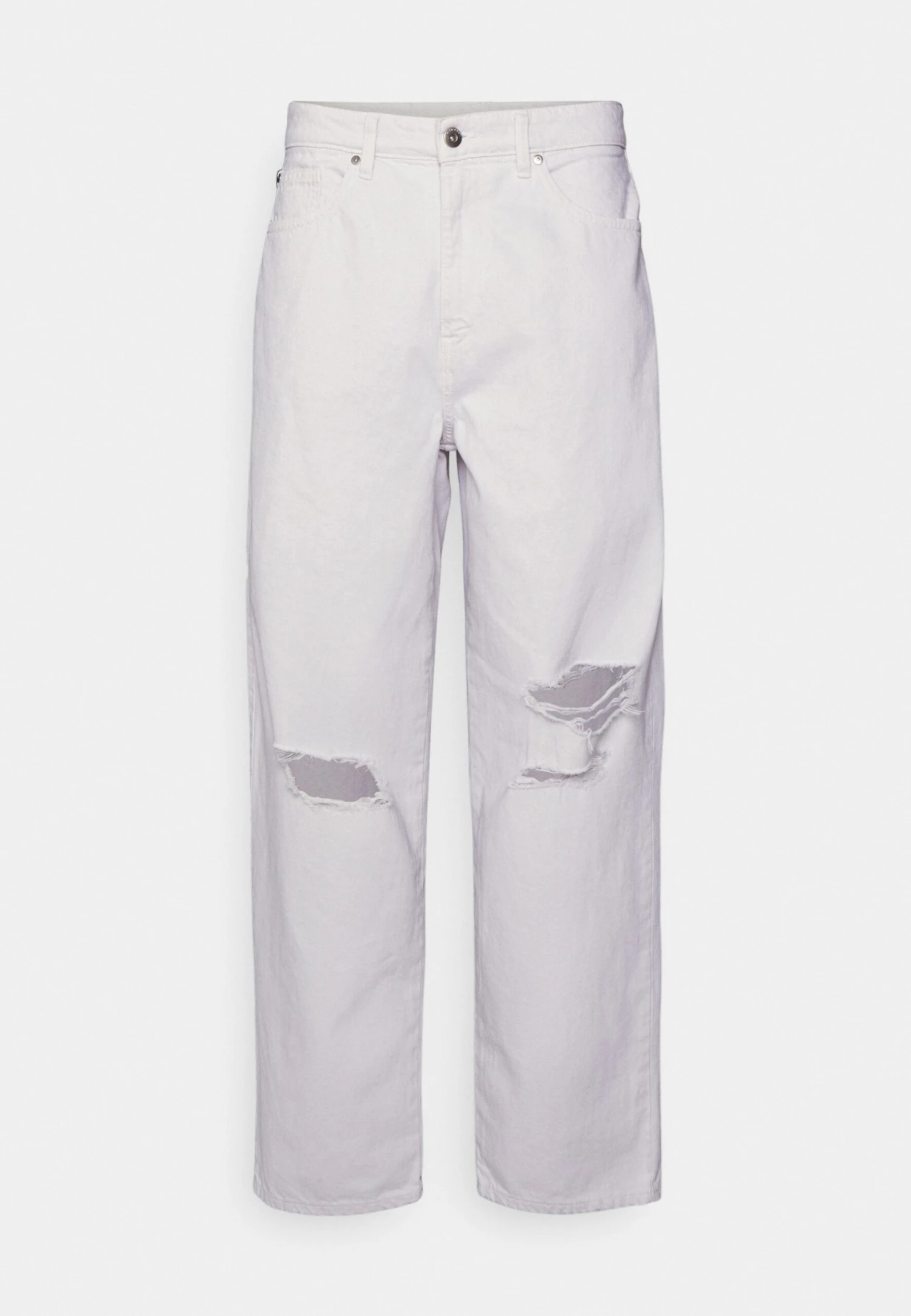 Pier One Relaxed Fit Jeans - White Denim 6 Pier One Relaxed Fit Jeans - White Denim - Image 4