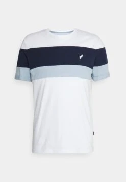 Pier One Print T-Shirt - White/Blue -Pier One Vogue b0f4da8f05f1438792789d645aeab48b