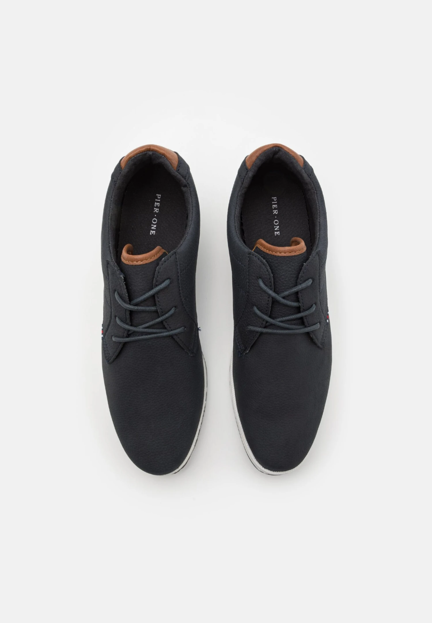 Pier One Casual Lace-Ups - Dark Blue/White 6 Pier One Casual Lace-Ups - Dark Blue/White - Image 4