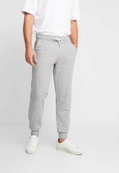 Pier One Tracksuit Bottoms - Mottled Light Grey