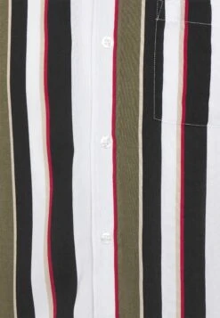 Pier One Shirt - Khaki/Dark Blue -Pier One Vogue bbc2c4be5e344343b453f1d8dacad440