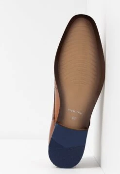 Pier One Leather - Smart Lace-Ups - Cognac -Pier One Vogue bd7073ea68f641d3aea91bfbbc2dbafd