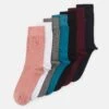 Pier One 7 Pack - Socks - Pink/White/Grey -Pier One Vogue bf4e754190e0449abaee1061f1cf25a7