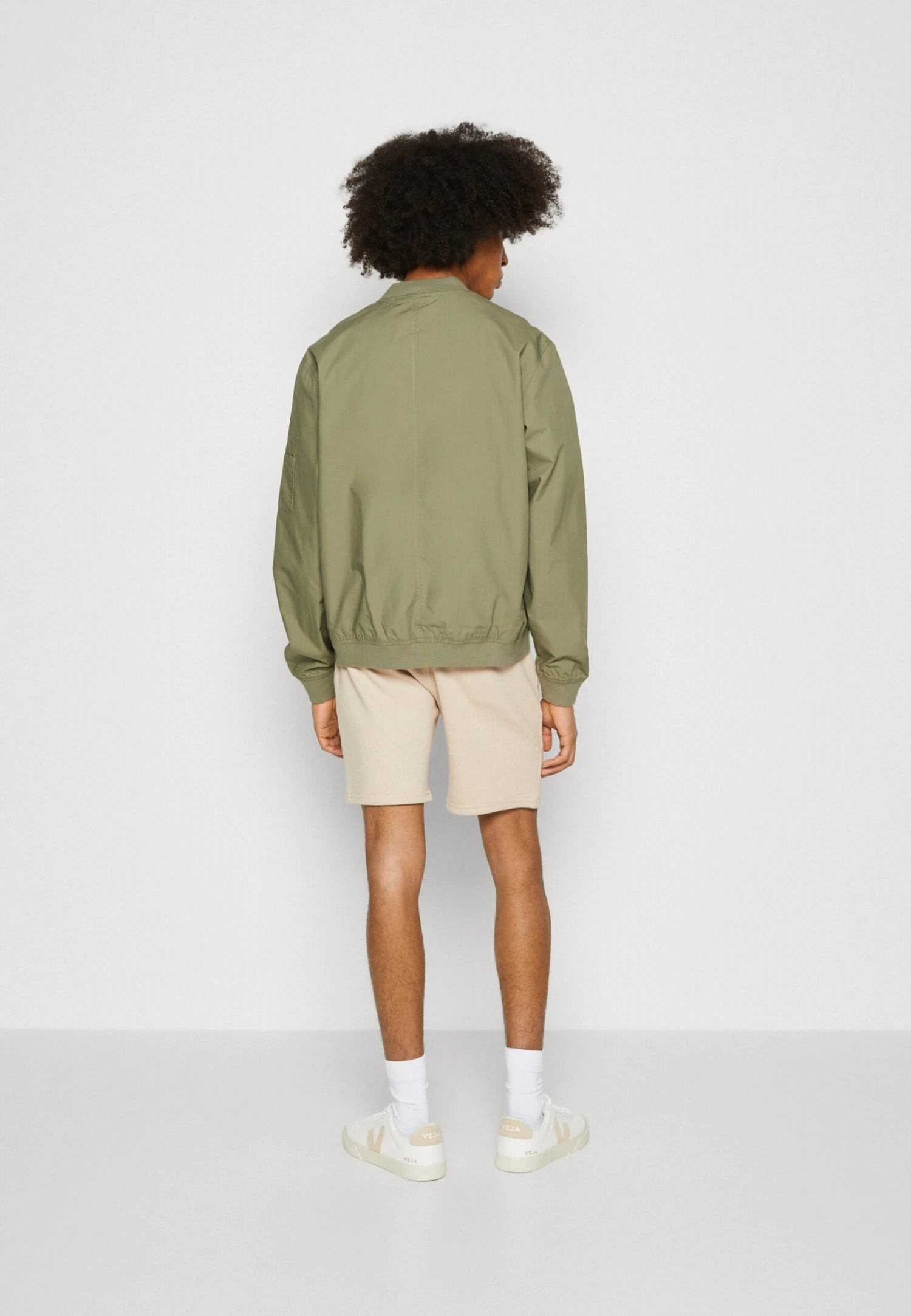 Pier One Bomber Jacket - Olive 5 Pier One Bomber Jacket - Olive - Image 3
