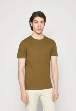 Pier One 5 Pack - Basic T-Shirt - Black/Light Blue/Khaki/Mint/Beige -Pier One Vogue c426ff16b2cb4d8c94efd60cc8c27a57