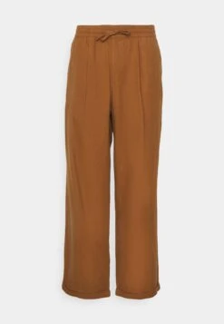 Pier One Drawcord Trousers Linen Blend - Trousers - Brown 10 Pier One Drawcord Trousers Linen Blend - Trousers - Brown -Pier One Vogue c4ae8584f74e4db6851401113131d1a0