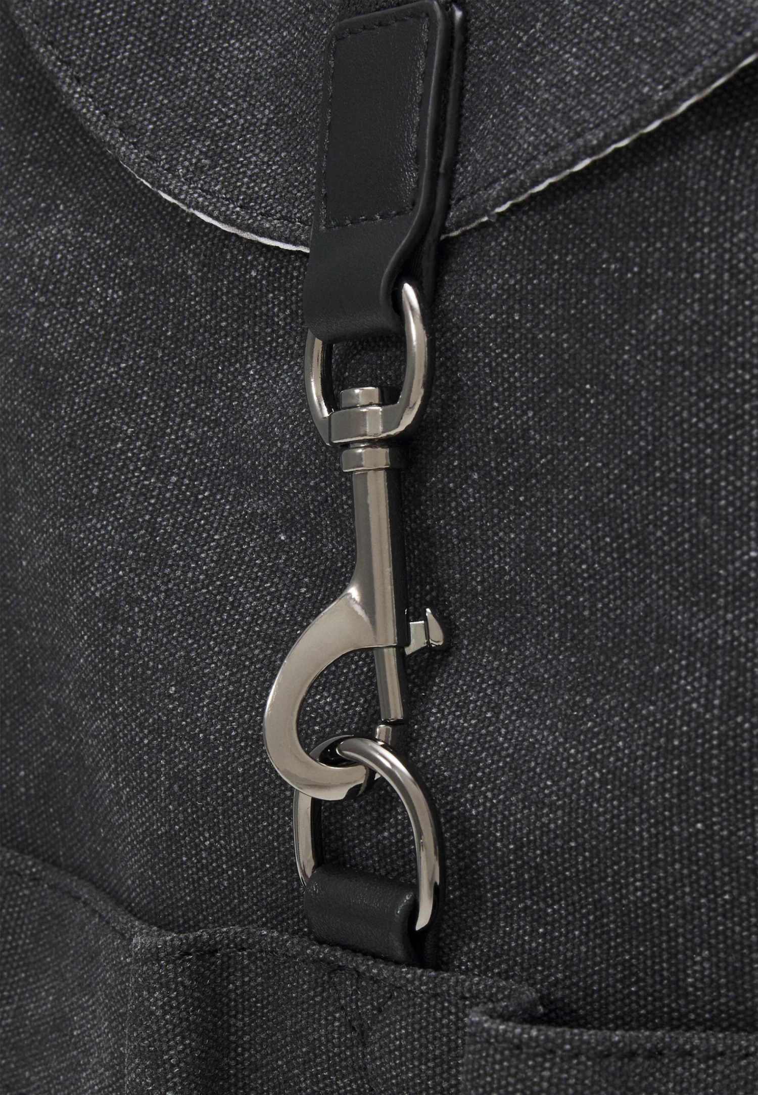 Pier One Unisex - Rucksack - Black 7 Pier One Unisex - Rucksack - Black - Image 5