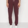 Pier One Tracksuit Bottoms - Mottled Bordeaux -Pier One Vogue c7e89bfd1e104b7b9b24074d6fdade09