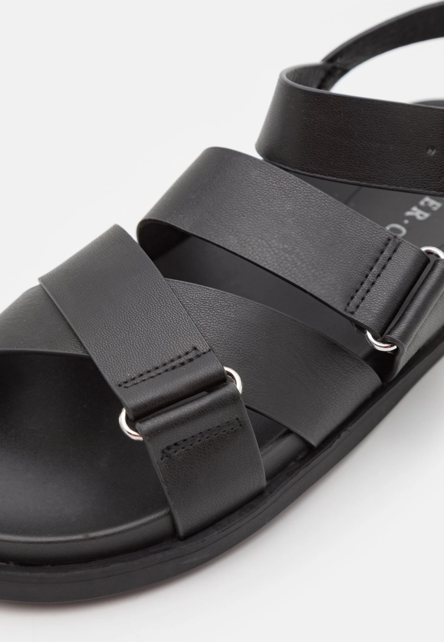 Pier One Unisex - Sandals - Black 8 Pier One Unisex - Sandals - Black - Image 6