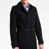 Pier One Trenchcoat - Black -Pier One Vogue ca6015a78a594c8da503176ac1dbb718