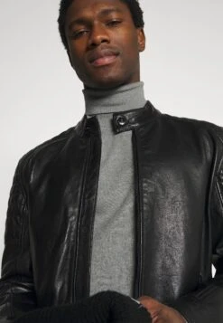 Pier One 2 Pack - Basic Turtleneck - Jumper - Black/Mottled Light Grey -Pier One Vogue cb94862188374c17a1924e8c374f3d1b