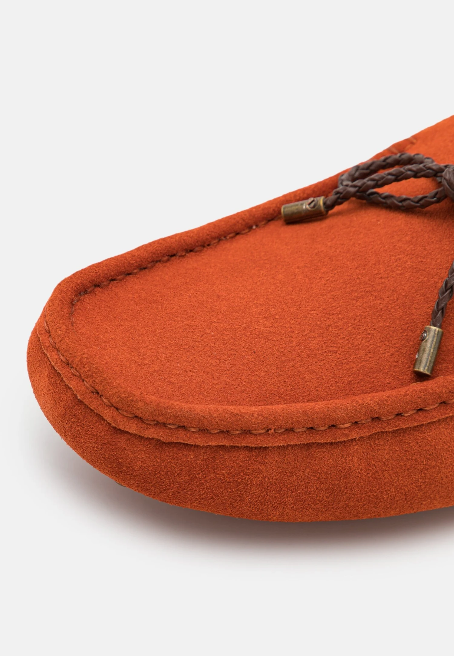 Pier One Leather - Moccasins - Red 8 Pier One Leather - Moccasins - Red - Image 6