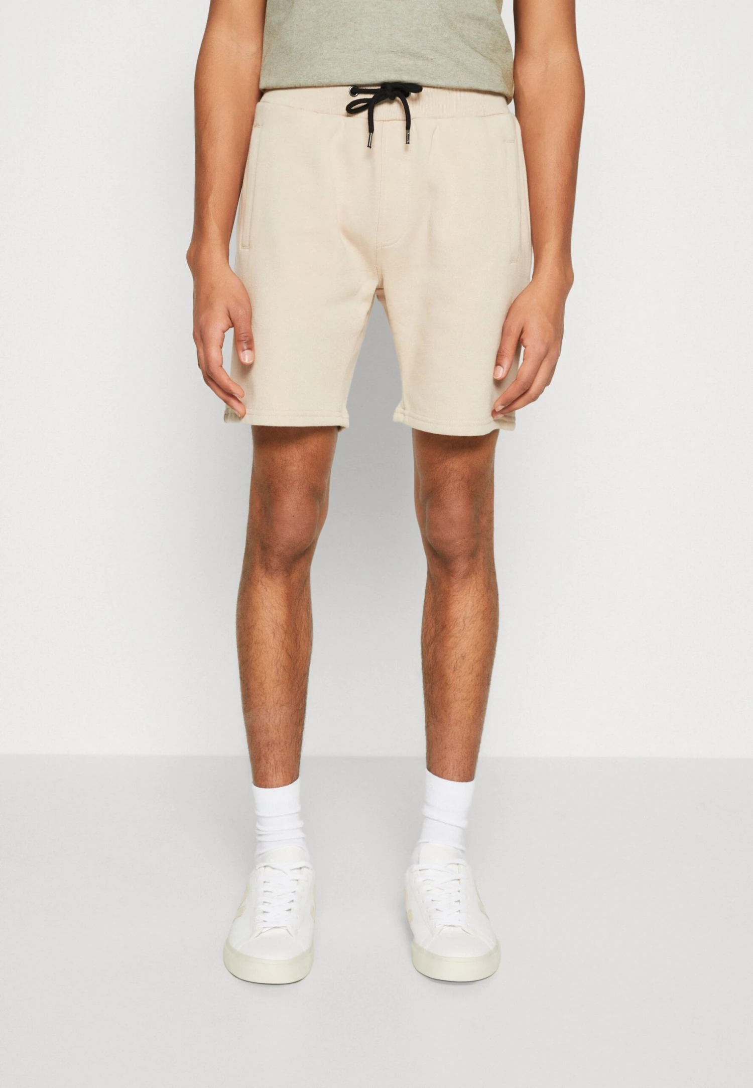 Pier One 2 Pack - Shorts - Grey/Beige 4 Pier One 2 Pack - Shorts - Grey/Beige - Image 2