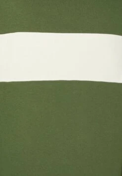 Pier One Sweatshirt - Khaki/Off-White -Pier One Vogue d5bea1cc911249a8b40a5e5686fa85fb