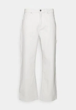 Pier One Carpenter Colored Twill- Straight Leg Jeans - Off-White -Pier One Vogue d7533d810f0b48a8bf600f689ec509b3