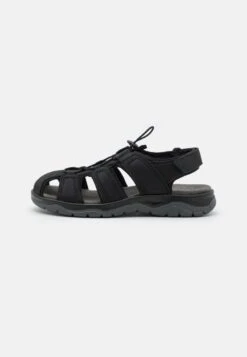 Pier One Leather - Walking Sandals - Black