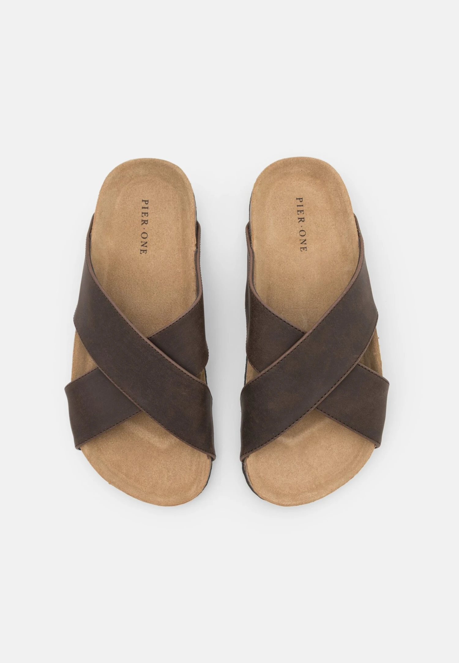 Pier One Unisex - Slippers - Brown 6 Pier One Unisex - Slippers - Brown - Image 4