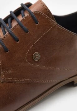 Pier One Leather - Lace-Ups - Camel -Pier One Vogue e1f7040153f64b66af87131f13972975