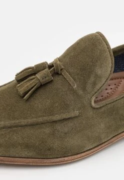 Pier One Leather - Slip-Ons - Green -Pier One Vogue e1f88111880d4b22b149d345f9e0d086