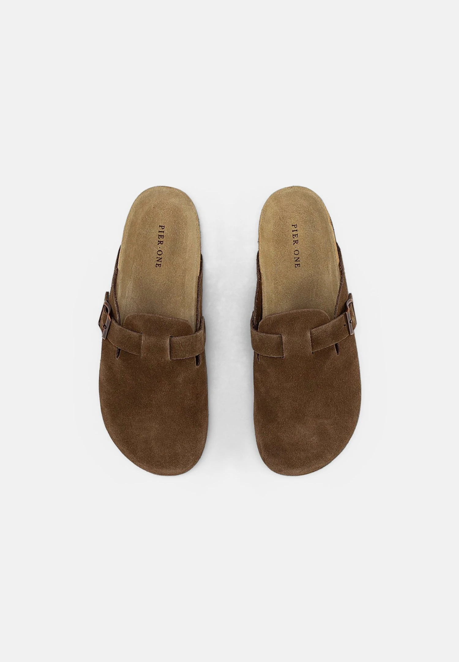 Pier One Leather Unisex - Slippers - Brown 6 Pier One Leather Unisex - Slippers - Brown - Image 4