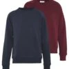 Pier One 2 Pack - Sweatshirt - Dark Blue/Bordeaux -Pier One Vogue e8ca40f9b80c4f6f9ec83d1f66be0f35