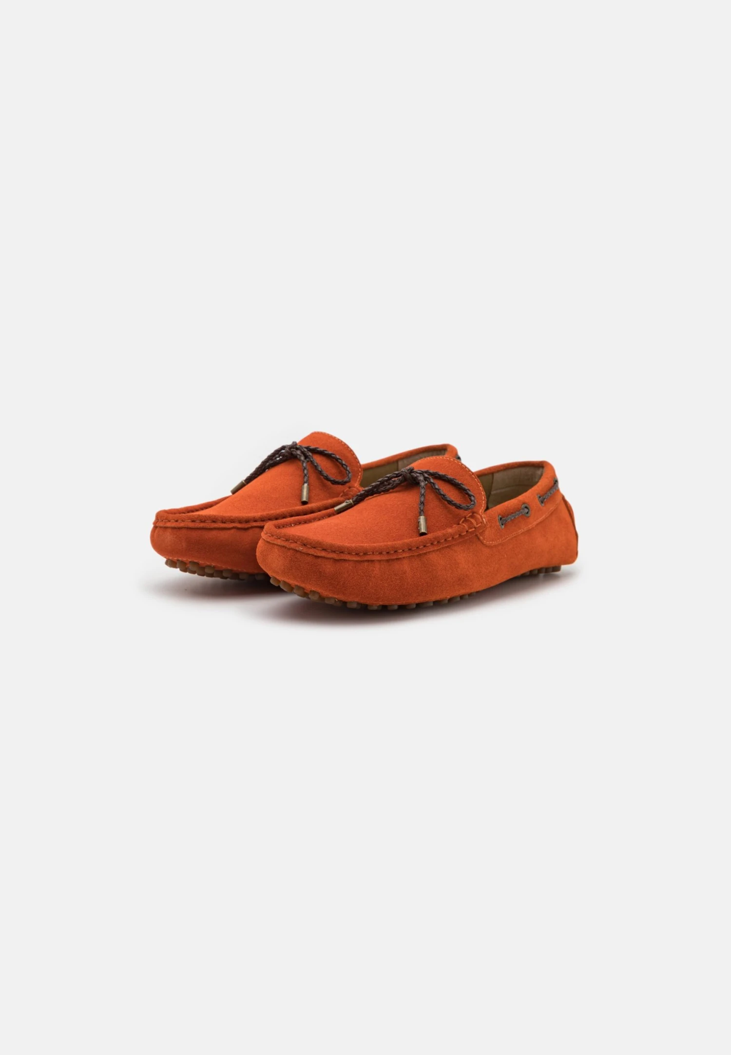 Pier One Leather - Moccasins - Red 4 Pier One Leather - Moccasins - Red - Image 2