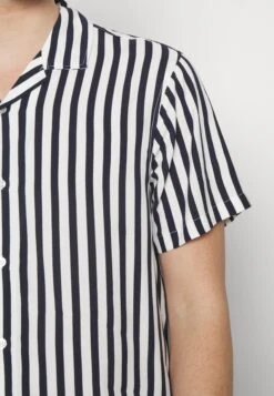 Pier One Shirt - Dark Blue/White 11 Pier One Shirt - Dark Blue/White -Pier One Vogue f04216a06fc842d38c3fc0f259374953