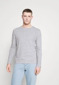 Pier One 5 Pack - Long Sleeved Top - White/Dark Blu/Grey -Pier One Vogue f1774a4a7a3f444e865f7b6e75b4c3ba