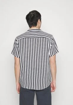 Pier One Shirt - Dark Blue/White 9 Pier One Shirt - Dark Blue/White -Pier One Vogue f20c4c98ed0f469fb44c9fcda6a564b8